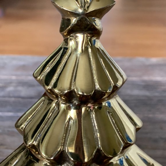 Gold-tone Christmas Tree Stocking Holder - Picture 11 of 16